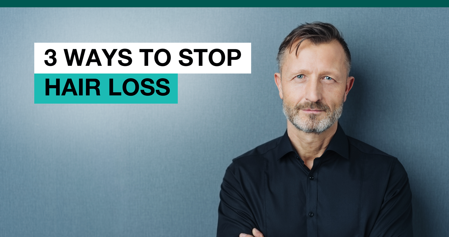 3 Ways to Stop Hair Loss