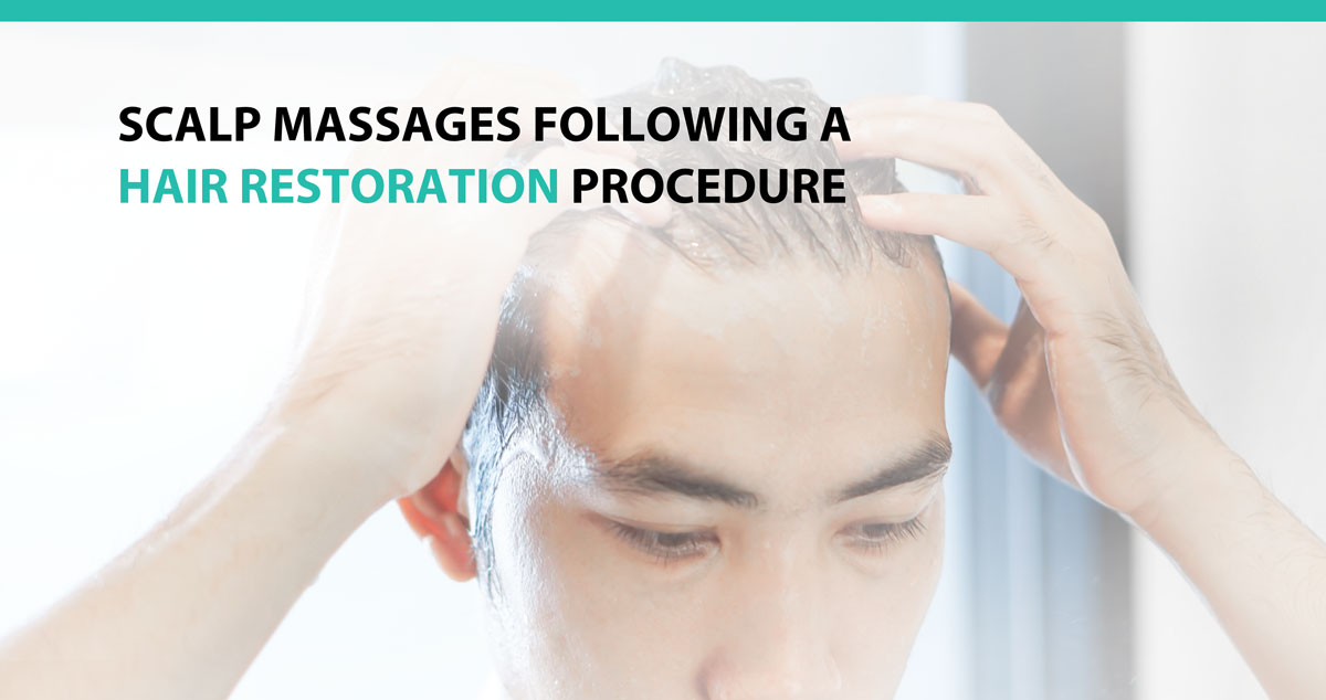 Scalp Massages Following a Hair Restoration Procedure