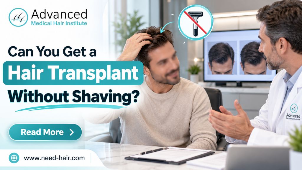 Can You Get a Hair Transplant Without Shaving